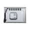 Reserve 30 in. Stainless Steel Built-in Convection Microwave Oven with Speed and Sensor Cooking, 1.6 Cu. Ft. in Black
