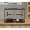 22 in. Tiered Pastry Display Case With Shelf and Sliding Door ETL Certified, 2.2 cu. ft. Capacity