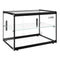 22 in. Tiered Pastry Display Case With Shelf and Sliding Door ETL Certified, 2.2 cu. ft. Capacity