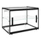 22 in. Tiered Pastry Display Case With Shelf and Sliding Door ETL Certified, 2.2 cu. ft. Capacity