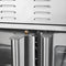 38 in. Full Size Double Commercial LP Convection Oven 108,000 BTU Total with Stacking Kit and Casters