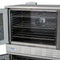 38 in. Full Size Double Commercial LP Convection Oven 108,000 BTU Total with Stacking Kit and Casters