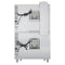 38 in. Full Size Double Commercial Natural Gas Convection Oven 108,000 BTU Total with Stacking Kit