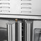 38 in. Full Size Double Commercial Natural Gas Convection Oven 108,000 BTU Total with stacking And Casters