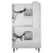 38 in. Full Size Double Commercial Natural Gas Convection Oven 108,000 BTU Total with stacking And Casters