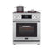 30 in. Electric Professional Range with Tilt Panel and Digital controls, Self-Cleaning, 16300W of Power, 240V in Stainless-Steel