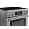 30 in. Electric Professional Range with Tilt Panel and Digital controls, Self-Cleaning, 16300W of Power, 240V in Stainless-Steel
