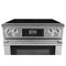 30 in. Electric Professional Range with Tilt Panel and Digital controls, Self-Cleaning, 16300W of Power, 240V in Stainless-Steel