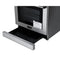 30 in. Electric Professional Range with Tilt Panel and Digital controls, Self-Cleaning, 16300W of Power, 240V in Stainless-Steel