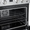 36 in. Professional Electric Range with 16600W of Power, 240V in Stainless-Steel