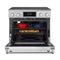 36 in. Electric Professional Range with Tilt Panel and Digital controls, Self-Cleaning, 16300W of Power, 240V in Stainless-Steel