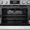 36 in. Electric Professional Range with Tilt Panel and Digital controls, Self-Cleaning, 16300W of Power, 240V in Stainless-Steel