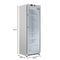 12 Cu. ft. Commercial Freezer with Glass Door in Stainless Steel - Manual Defrost