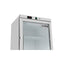12 Cu. ft. Commercial Freezer with Glass Door in Stainless Steel - Manual Defrost