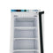 12 Cu. ft. Commercial Freezer with Glass Door in White - Manual Defrost