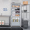21 Cu. Ft. Commercial Freezer with Glass Door in Stainless Steel - Manual Defrost