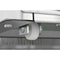21 Cu. Ft. Commercial Freezer with Glass Door in Stainless Steel - Manual Defrost