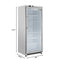 21 Cu. Ft. Commercial Freezer with Glass Door in White - Manual Defrost