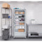 21 Cu. Ft. Commercial Freezer with Glass Door in White - Manual Defrost
