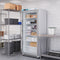 21 Cu. Ft. Commercial Freezer with Glass Door in White - Manual Defrost