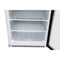 21 Cu. Ft. Commercial Freezer with Glass Door in White - Manual Defrost