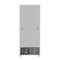 21 Cu. Ft. Commercial Freezer with Glass Door in White - Manual Defrost