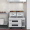 16 in. Commercial 1-Burner Natural Gas Charbroiler with 30,000 BTU in Stainless-Steel