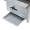 16 in. Commercial 1-Burner Natural Gas Charbroiler with 30,000 BTU in Stainless-Steel