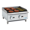 24 in. Commercial 2-Burner Natural Gas Charbroiler with 60,000 BTU in Stainless-Steel