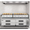 48 in. Commercial 4-Burner Natural Gas Charbroiler with 120,000 BTU in Stainless-Steel