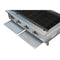48 in. Commercial 4-Burner Natural Gas Charbroiler with 120,000 BTU in Stainless-Steel