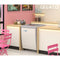 26 in. 5-Pan Gelato Dipping Cabinet Display Freezer with Sliding Glass Door, 6 cu. ft
