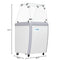 26 in. 5-Pan Gelato Dipping Cabinet Display Freezer with Sliding Glass Door and Sneeze Guard, 6 cu. ft