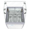 26 in. 5-Pan Gelato Dipping Cabinet Display Freezer with Sliding Glass Door and Sneeze Guard, 6 cu. ft
