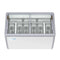 50 in. 9-Pan Gelato Dipping Cabinet Display Freezer with Sliding Glass Door, 13 cu. ft