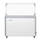 50 in. Gelato Dipping Cabinet Display Freezer with Sliding Glass Door and Sneeze Guard 13 cu. ft