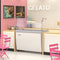 50 in. Gelato Dipping Cabinet Display Freezer with Sliding Glass Door and Sneeze Guard 13 cu. ft