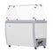 50 in. Gelato Dipping Cabinet Display Freezer with Sliding Glass Door and Sneeze Guard 13 cu. ft