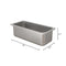 50 in. Gelato Dipping Cabinet Display Freezer with Sliding Glass Door and Sneeze Guard 13 cu. ft