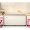 70 in. 14-Pan Gelato Dipping Cabinet Display Freezer with Sliding Glass Door, 20 cu. ft