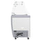 70 in. 14-Pan Gelato Dipping Cabinet Display Freezer with Sliding Glass Door and Sneeze Guard, 20 cu. ft