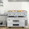 24 in. Natural Gas 2-Burner Griddle with 60,000 BTU in Stainless-Steel