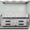 48 in. Natural Gas 4-Burner Griddle with 120,000 BTUs in Stainless-Steel