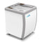 26 in. 4 Tub Ice Cream Dipping Cabinet Display Freezer with Sliding Glass Door, 6 cu. ft.