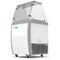 26 in. 4 Tub Ice Cream Dipping Cabinet Display Freezer with Sliding Glass Door and Sneeze Guard, 6 cu. ft.