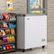 33 in. Flat Top Ice Cream Display Freezer, 7 cu. ft. Capacity in White