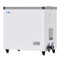 33 in. Flat Top Ice Cream Display Freezer, 7 cu. ft. Capacity in White