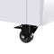 33 in. Flat Top Ice Cream Display Freezer, 7 cu. ft. Capacity in White
