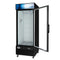 31 in. 25 cu. ft. Commercial Indoor Glass-Door Ice Merchandiser Freezer in Black