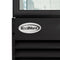 31 in. 25 cu. ft. Commercial Indoor Glass-Door Ice Merchandiser Freezer in Black